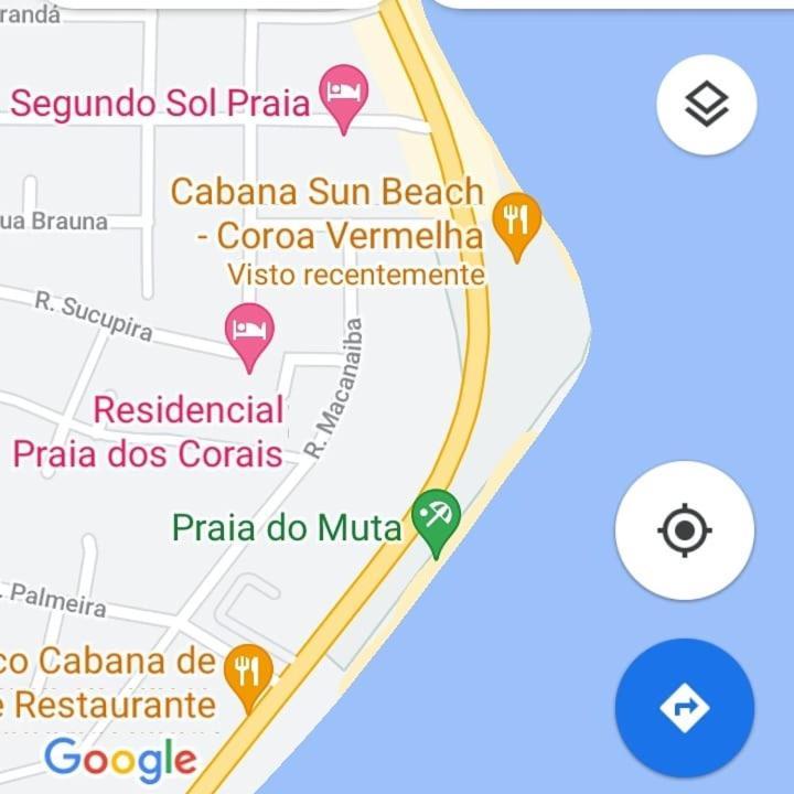 Apto 300Mt Praia Coroa Vermelha Santa Cruz Cabralia Exterior photo